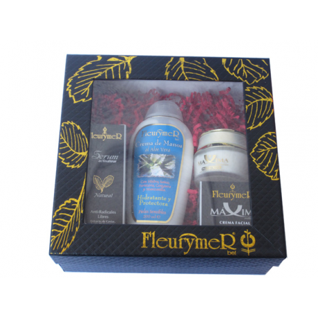Pack caja regalo Serum y Maxima + Crema de Manos Aloe y Plantas medicinales