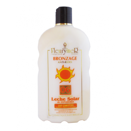 Leche solar Zanahoria SPF-6
