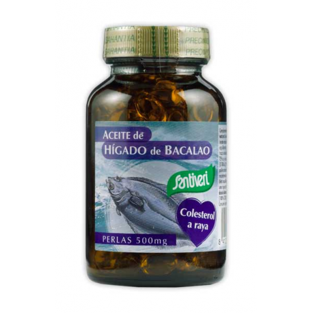 Aceite de hígado de bacalao perlas SANTIVERI