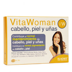 CABELLO PIEL Y UÑAS 30 compr - Vita Woman - ELADIET